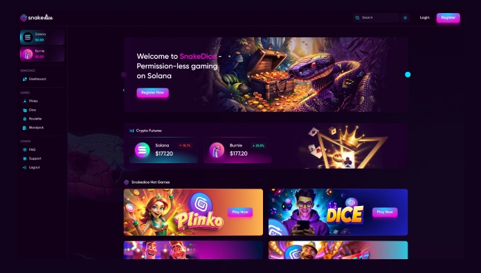 DEX Portfolio Screen 1