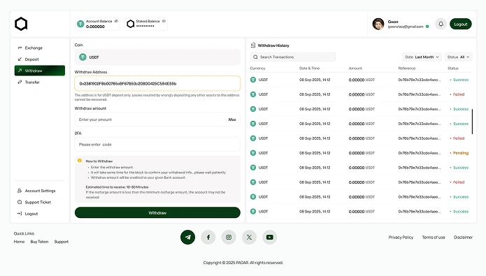 DEX Portfolio Screen 4