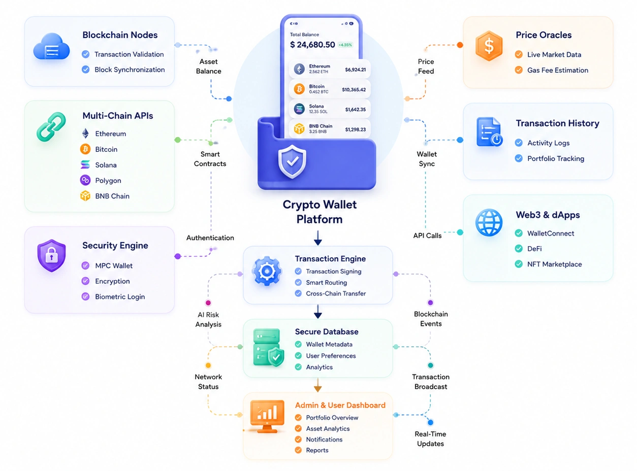 Crypto Wallet Architecture